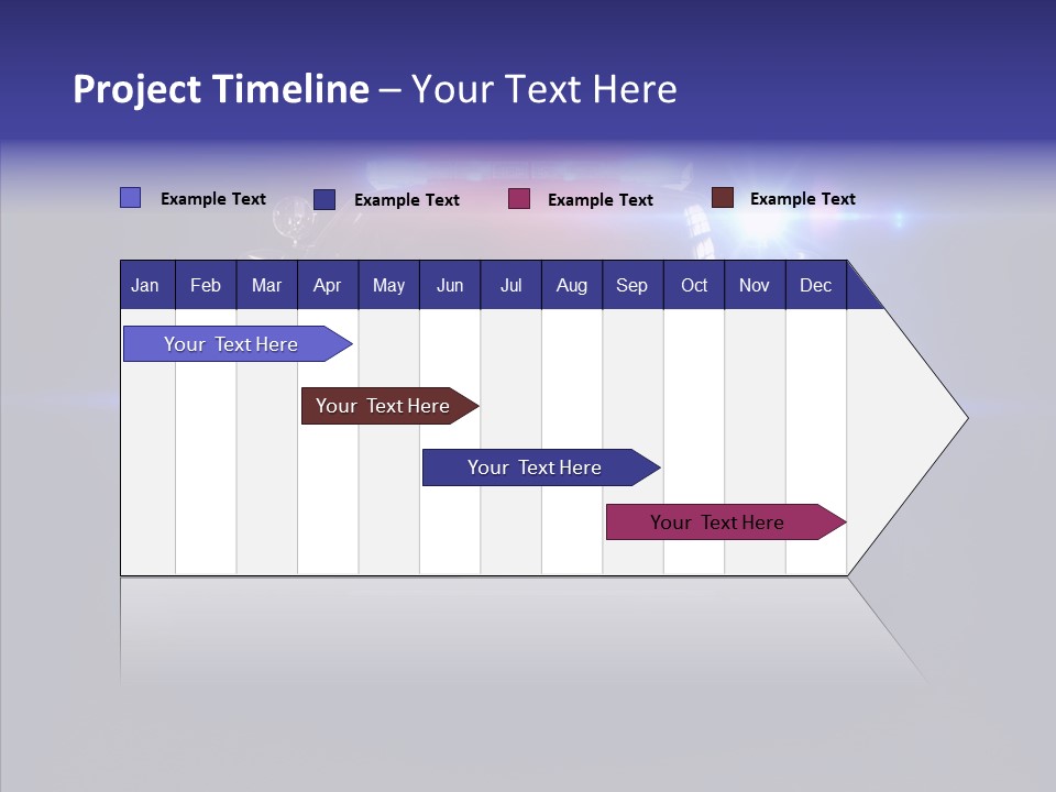 Enforcement Cruiser Crime PowerPoint Template