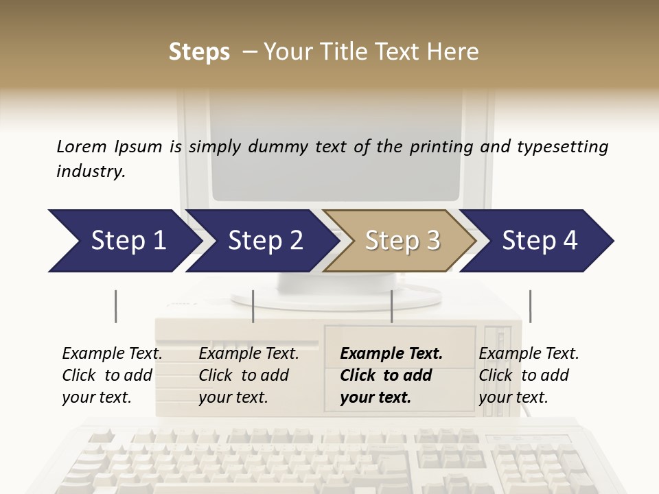 Isolated Cutout Plastic PowerPoint Template