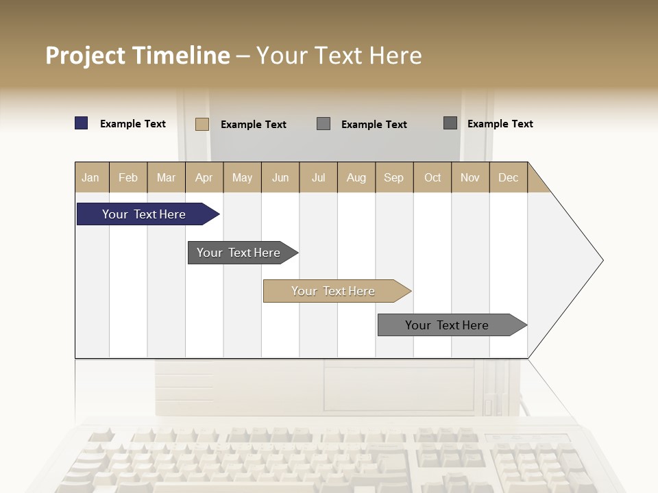 Isolated Cutout Plastic PowerPoint Template