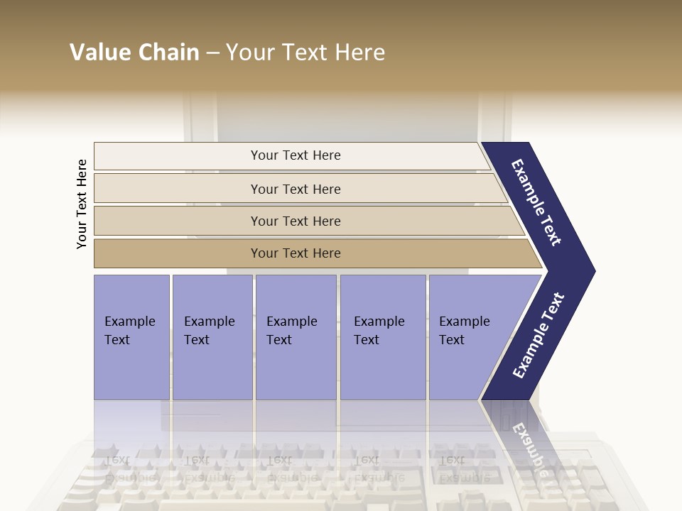 Isolated Cutout Plastic PowerPoint Template