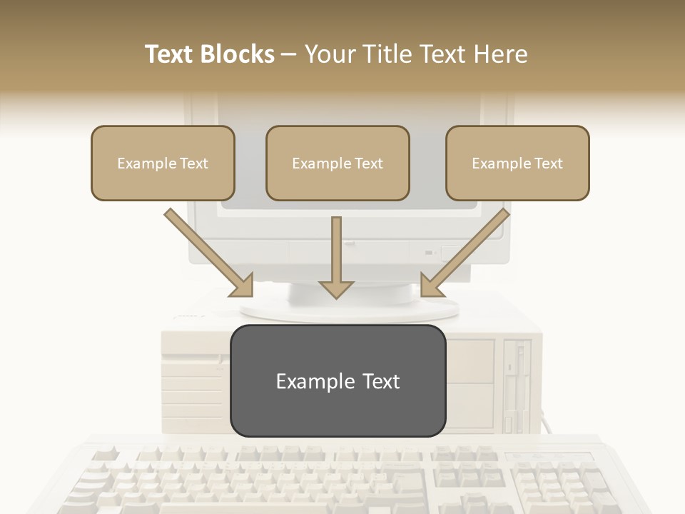 Isolated Cutout Plastic PowerPoint Template