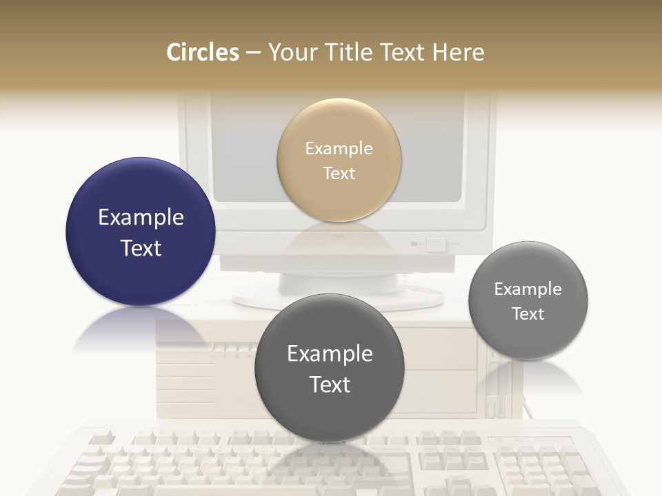 Isolated Cutout Plastic PowerPoint Template