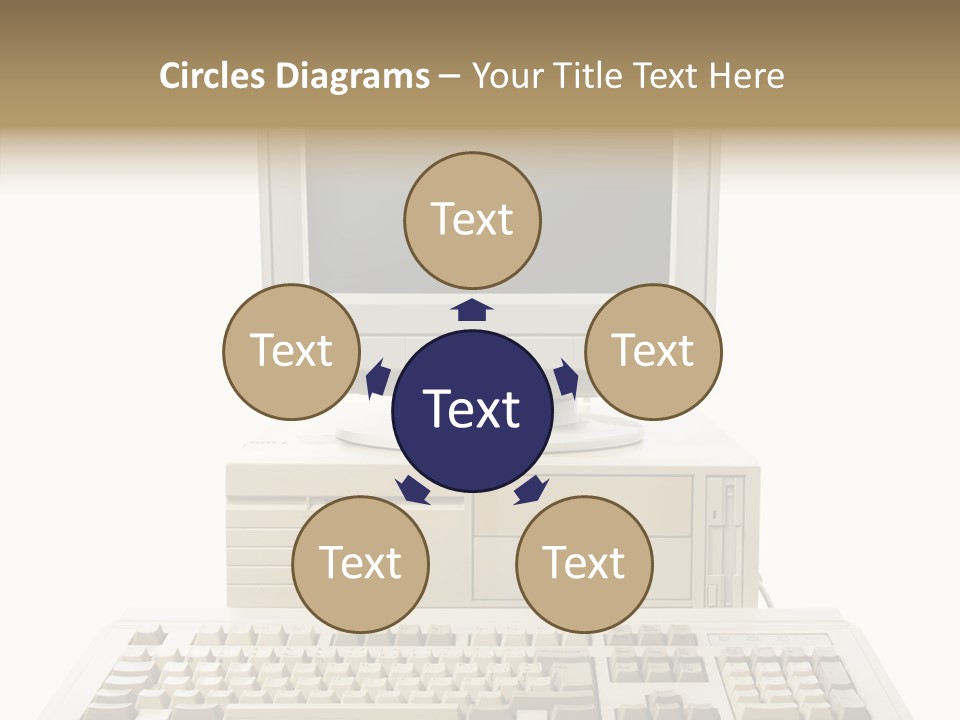 Isolated Cutout Plastic PowerPoint Template