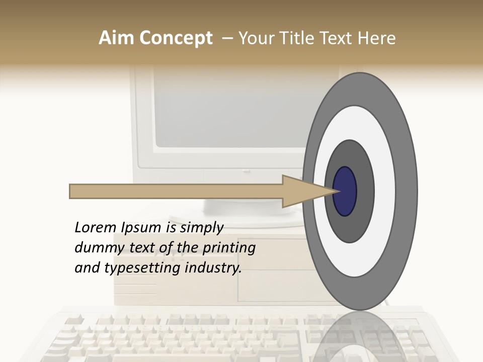 Isolated Cutout Plastic PowerPoint Template