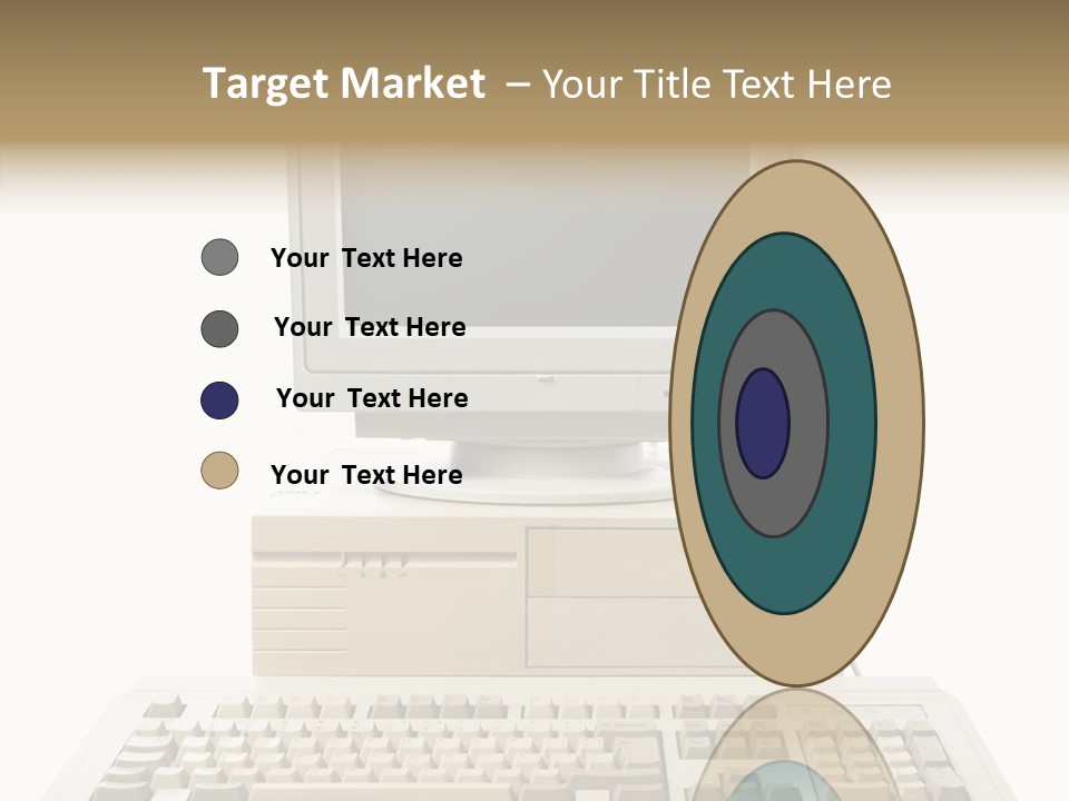 Isolated Cutout Plastic PowerPoint Template