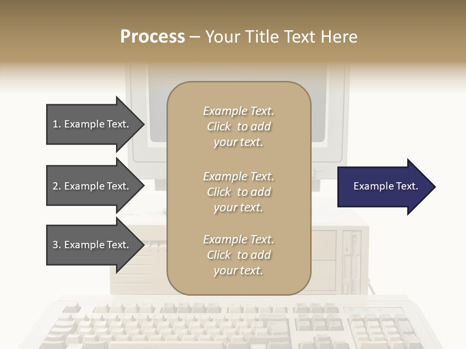 Isolated Cutout Plastic PowerPoint Template