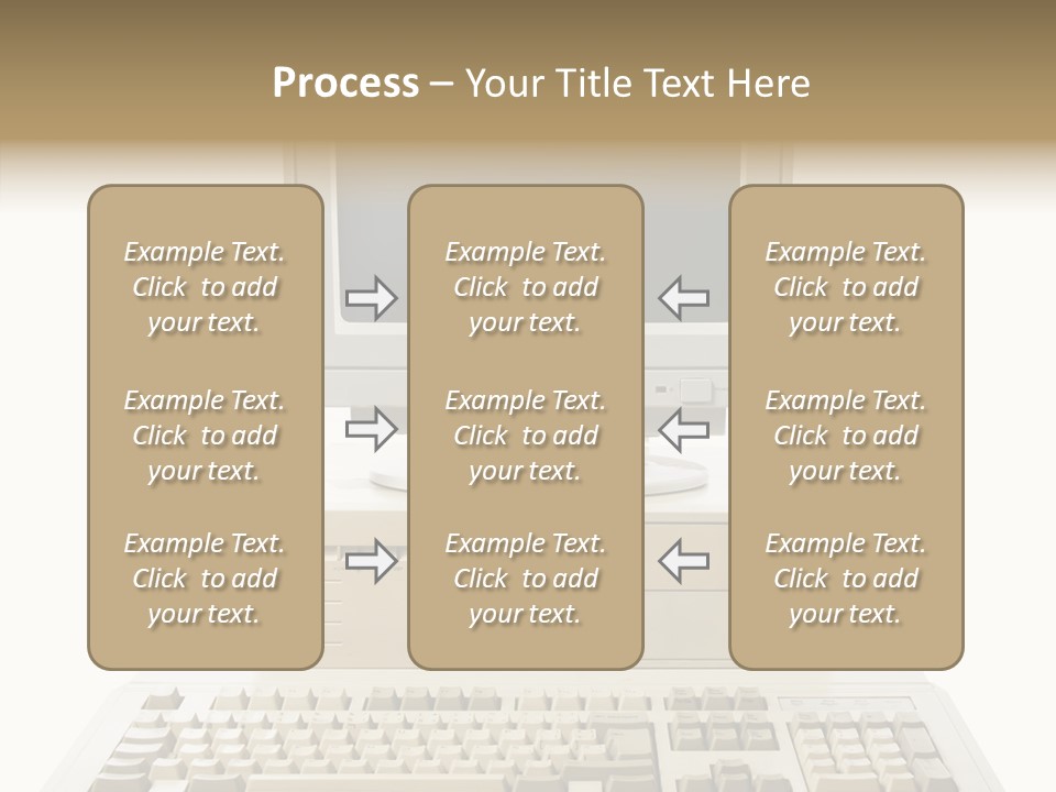 Isolated Cutout Plastic PowerPoint Template