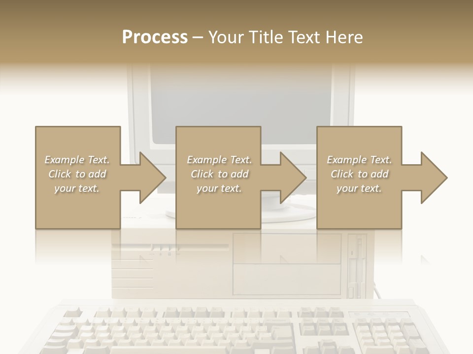 Isolated Cutout Plastic PowerPoint Template