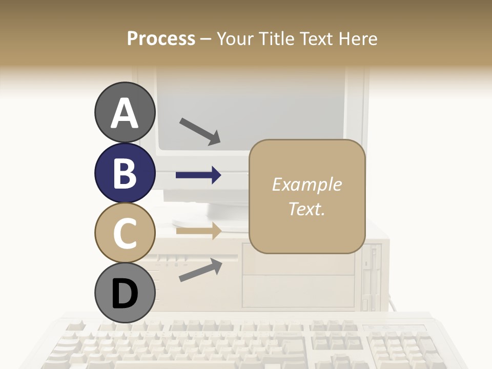 Isolated Cutout Plastic PowerPoint Template