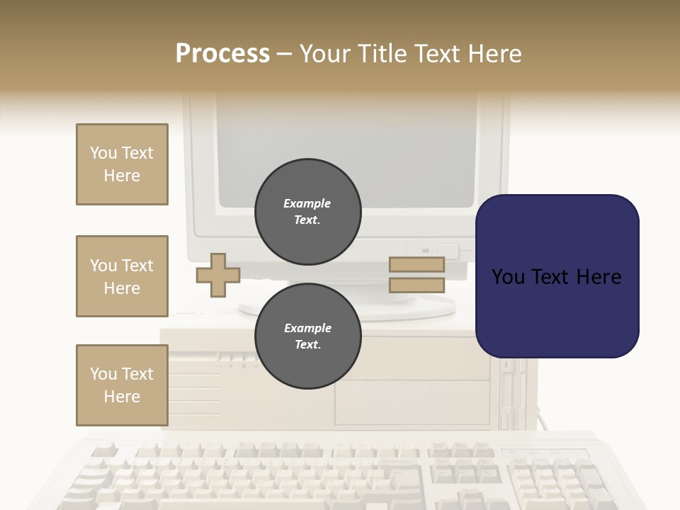 Isolated Cutout Plastic PowerPoint Template