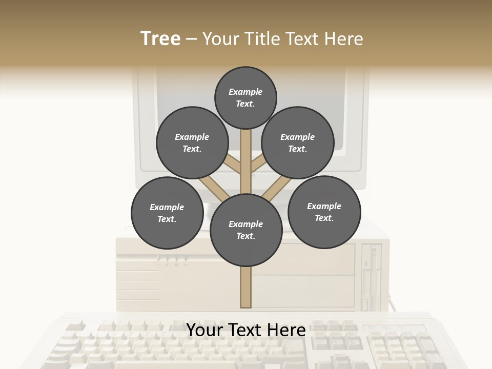 Isolated Cutout Plastic PowerPoint Template