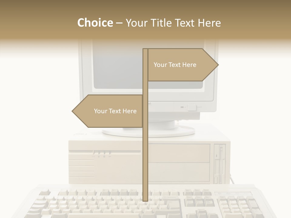 Isolated Cutout Plastic PowerPoint Template