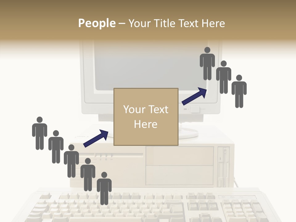 Isolated Cutout Plastic PowerPoint Template