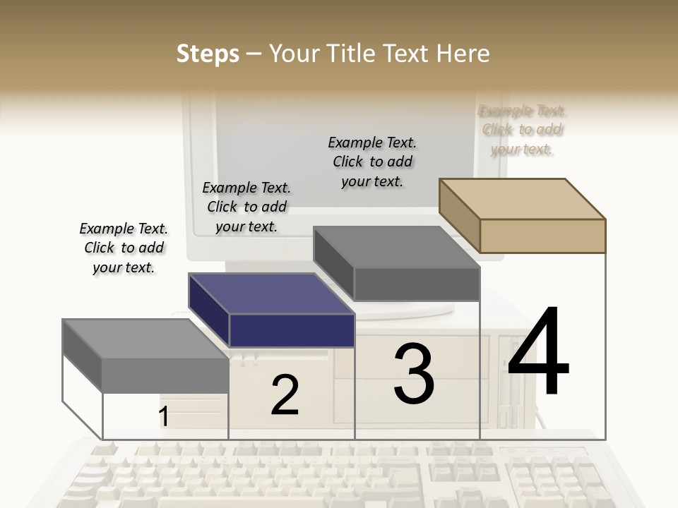 Isolated Cutout Plastic PowerPoint Template
