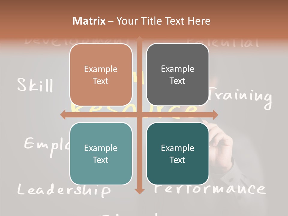 Plan Option Boss PowerPoint Template