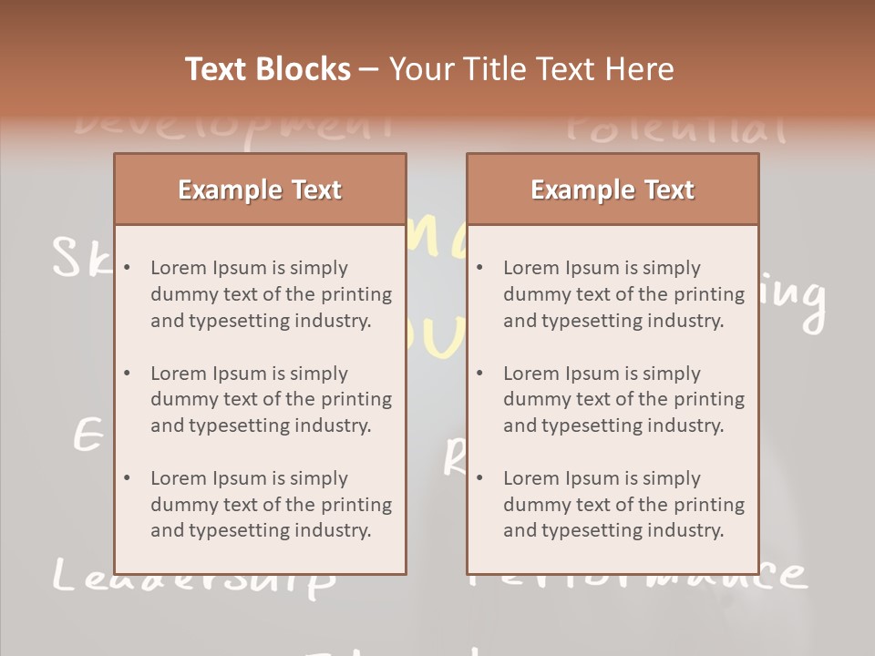 Plan Option Boss PowerPoint Template