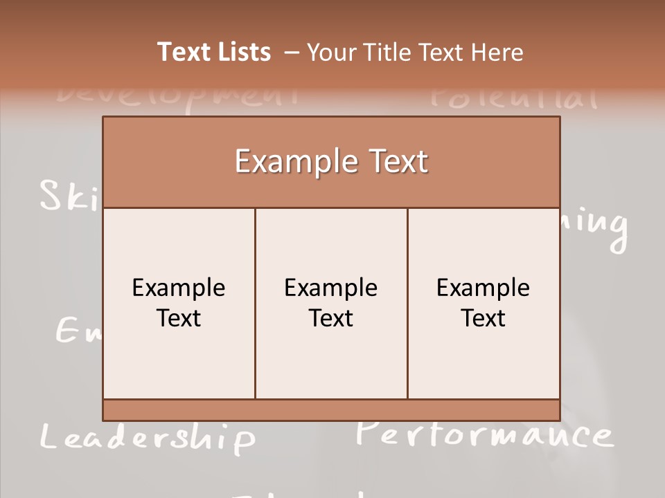 Plan Option Boss PowerPoint Template