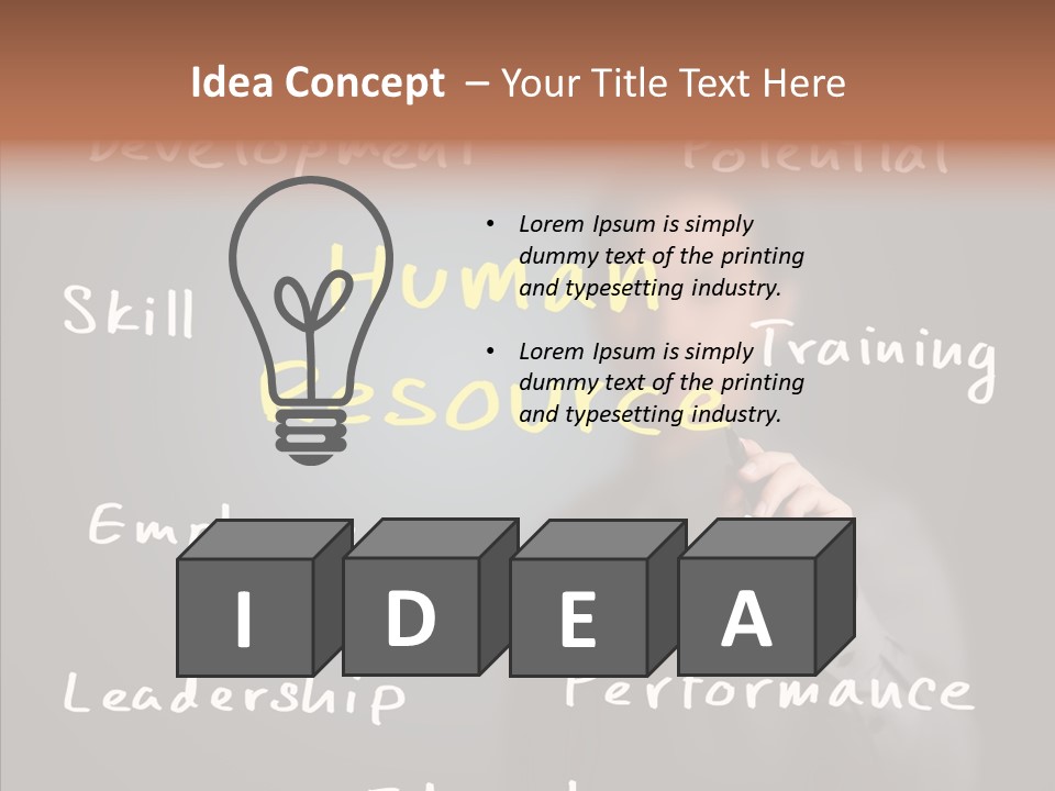 Plan Option Boss PowerPoint Template
