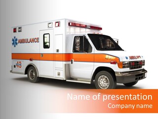 Healthcare Automobile Response PowerPoint Template