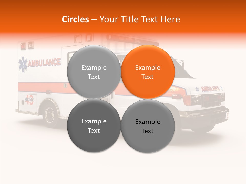 Healthcare Automobile Response PowerPoint Template