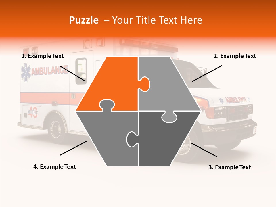 Healthcare Automobile Response PowerPoint Template