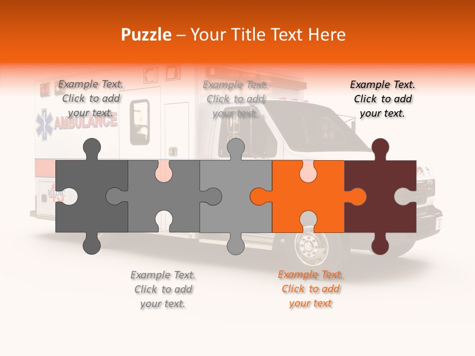 Healthcare Automobile Response PowerPoint Template