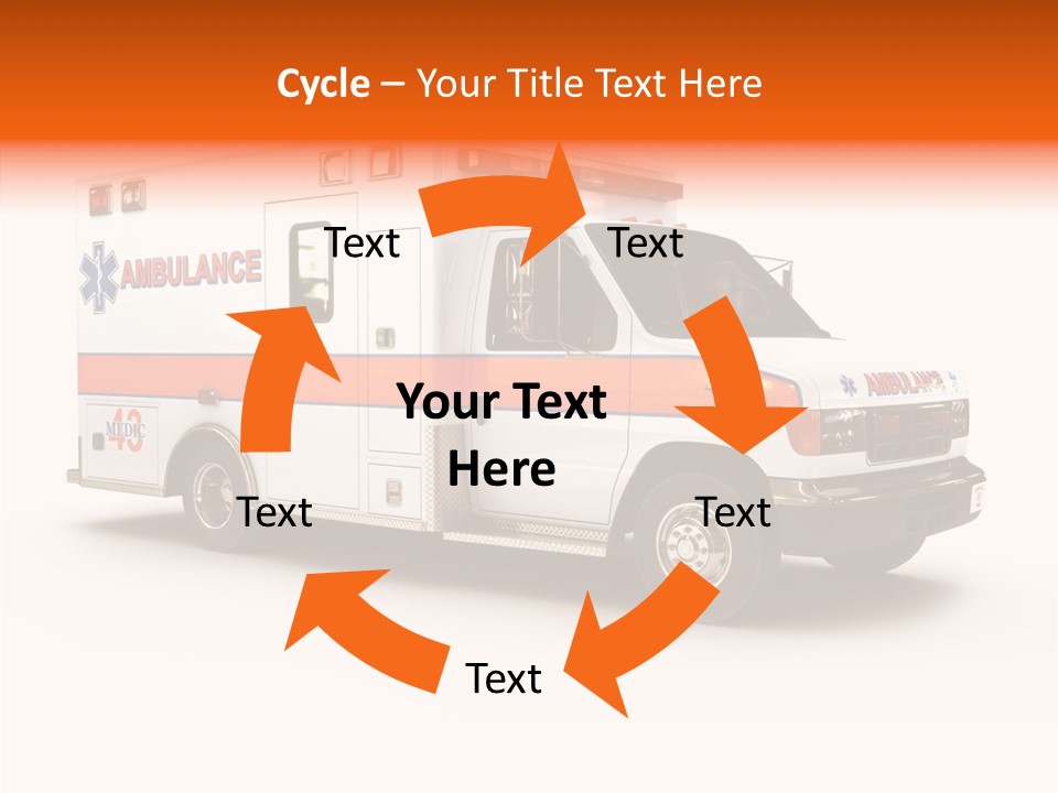 Healthcare Automobile Response PowerPoint Template