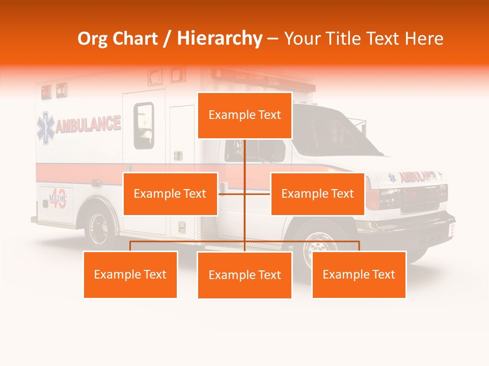 Healthcare Automobile Response PowerPoint Template