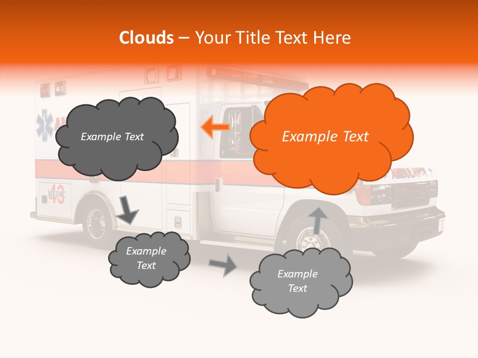Healthcare Automobile Response PowerPoint Template