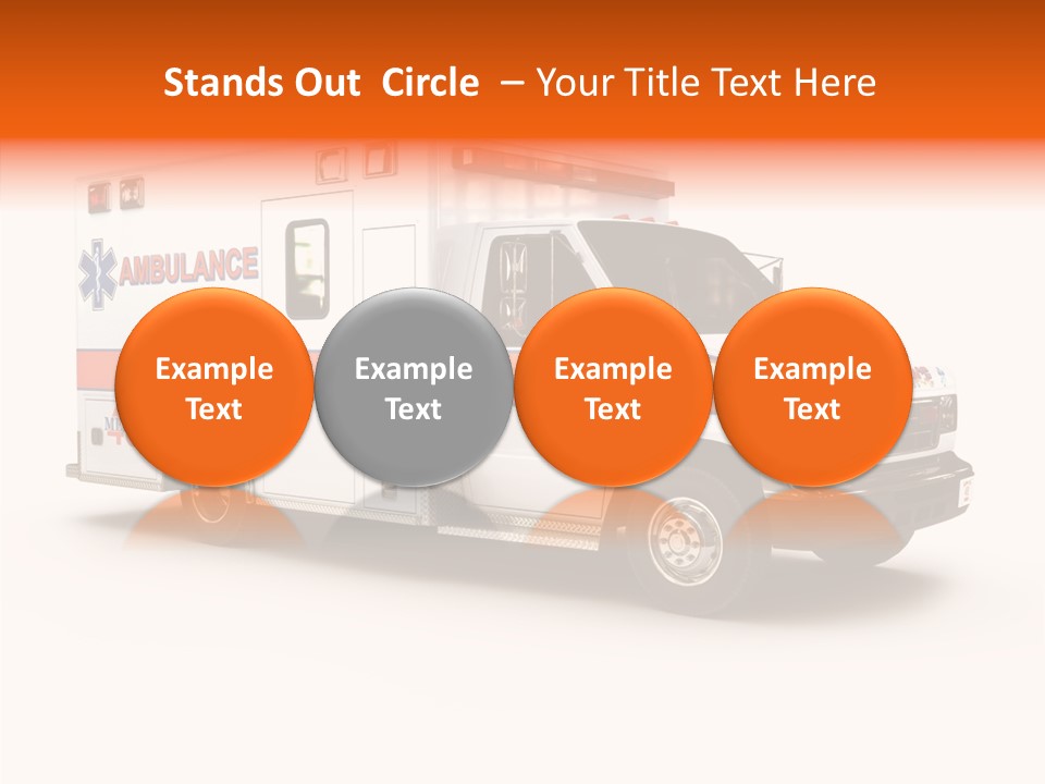 Healthcare Automobile Response PowerPoint Template