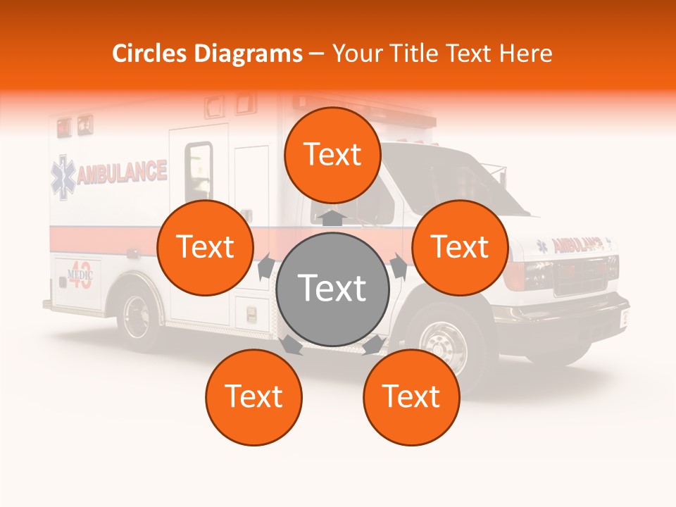 Healthcare Automobile Response PowerPoint Template