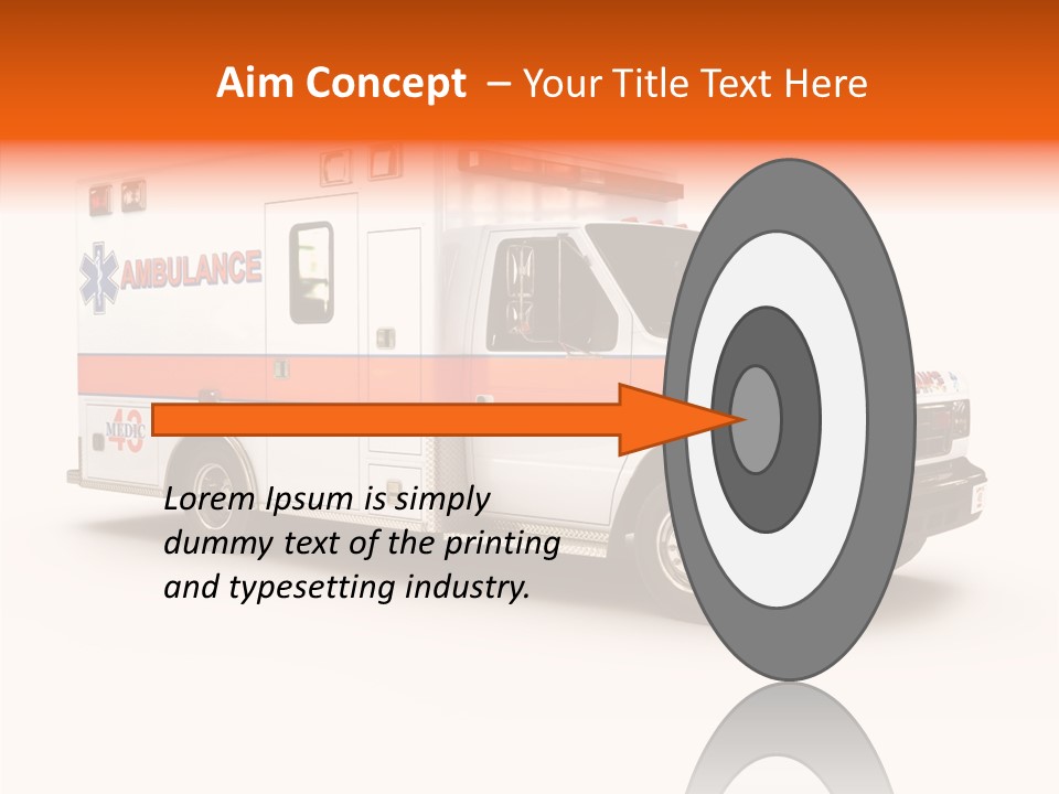 Healthcare Automobile Response PowerPoint Template