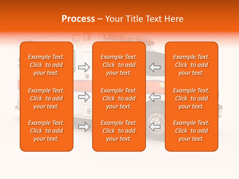 Healthcare Automobile Response PowerPoint Template