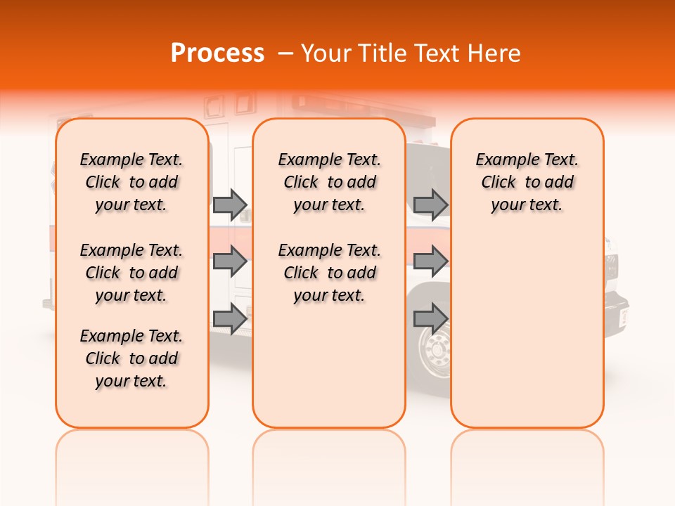 Healthcare Automobile Response PowerPoint Template
