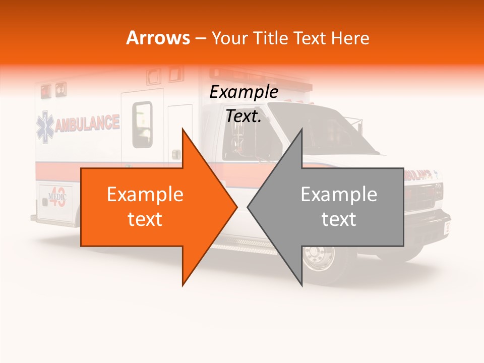 Healthcare Automobile Response PowerPoint Template