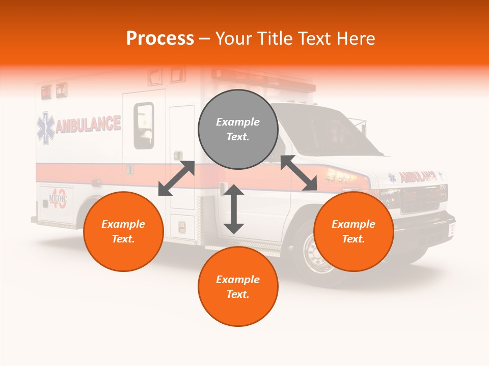 Healthcare Automobile Response PowerPoint Template
