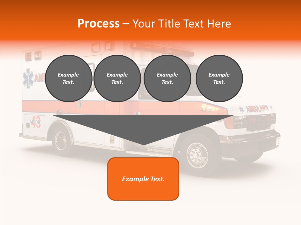 Healthcare Automobile Response PowerPoint Template