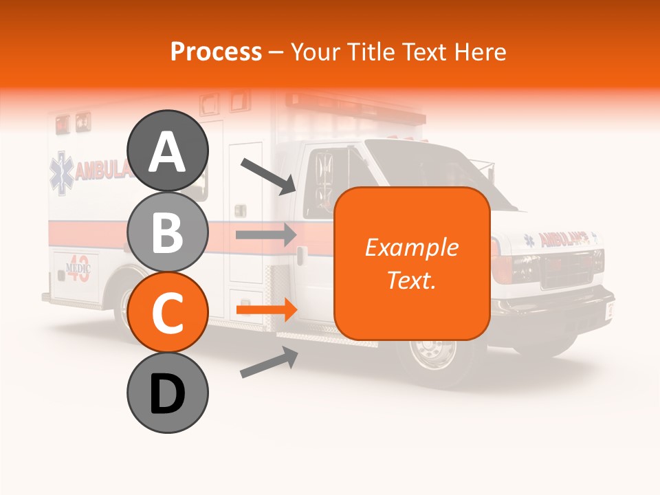 Healthcare Automobile Response PowerPoint Template