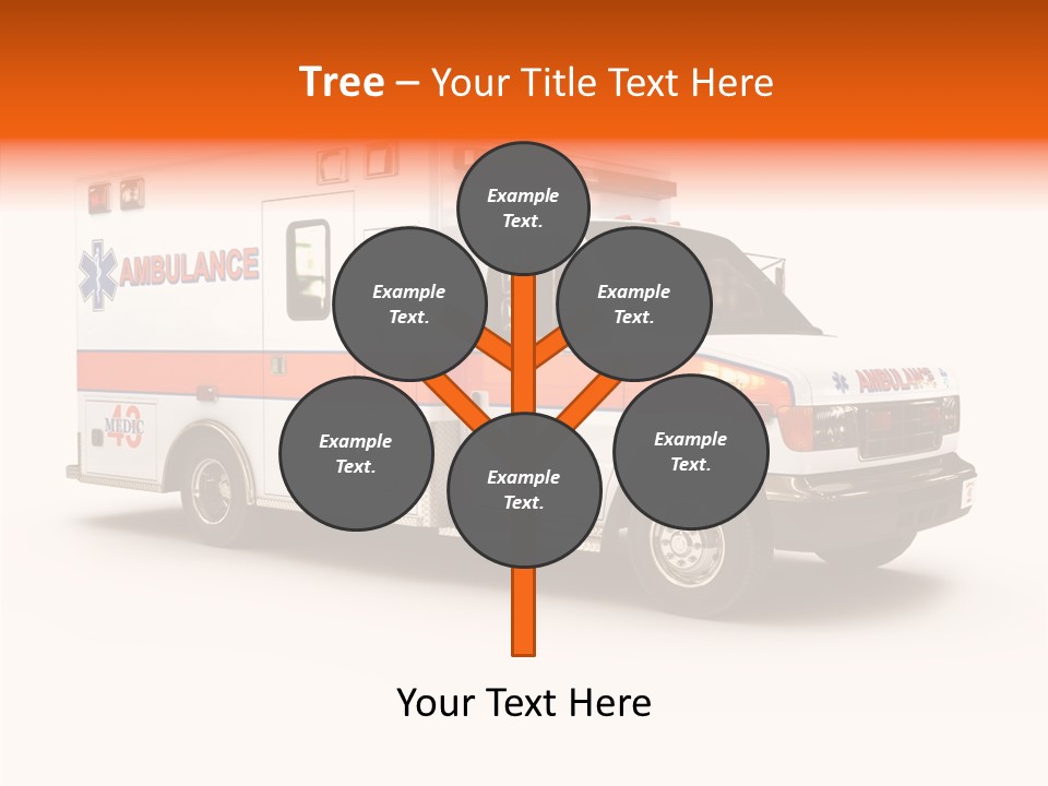 Healthcare Automobile Response PowerPoint Template
