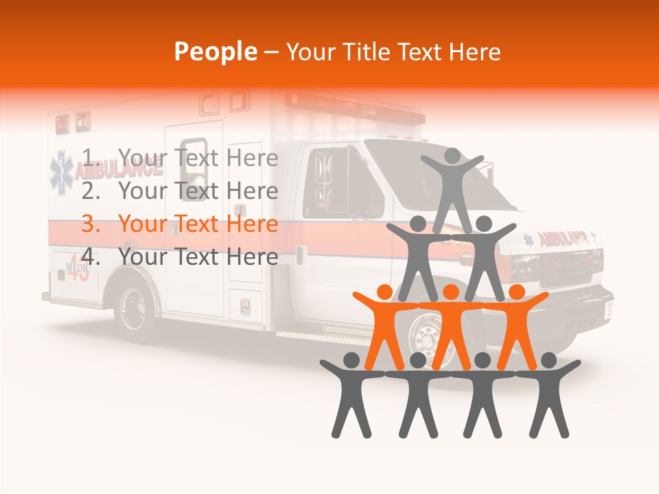 Healthcare Automobile Response PowerPoint Template