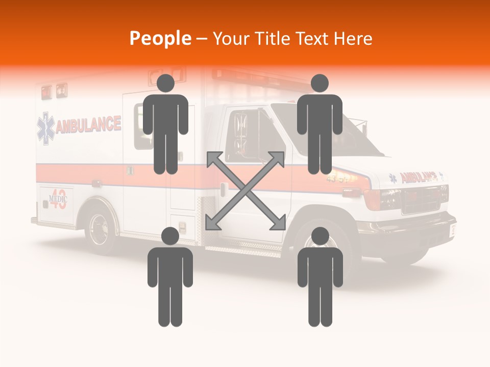 Healthcare Automobile Response PowerPoint Template