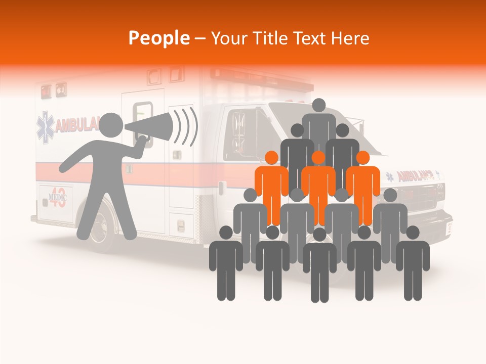 Healthcare Automobile Response PowerPoint Template