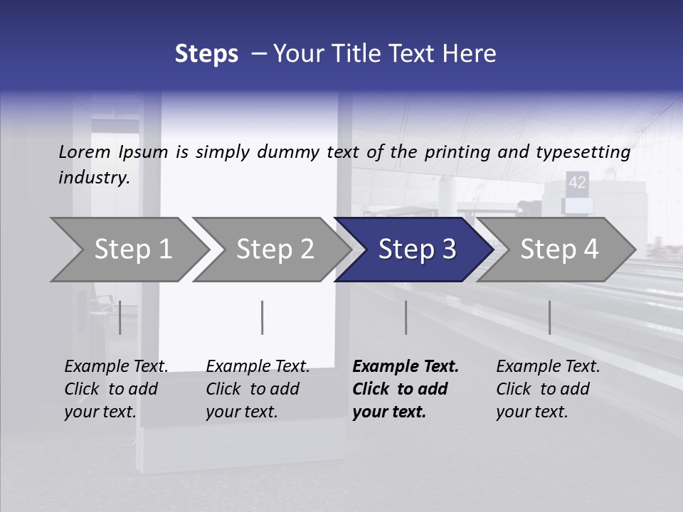 Poster Travel Stop PowerPoint Template