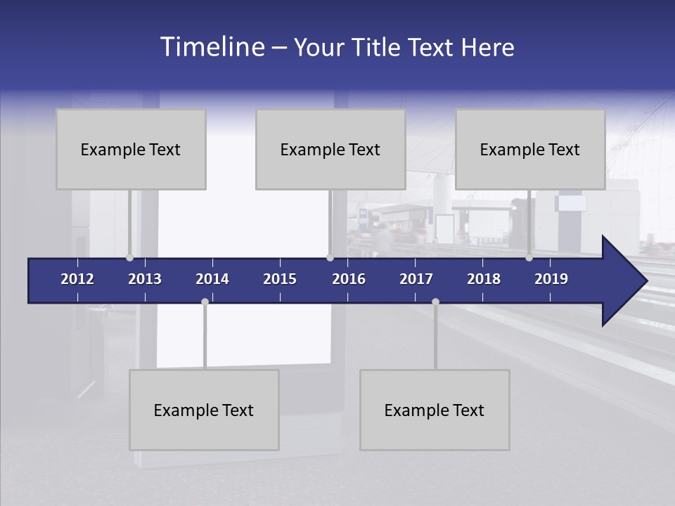 Poster Travel Stop PowerPoint Template