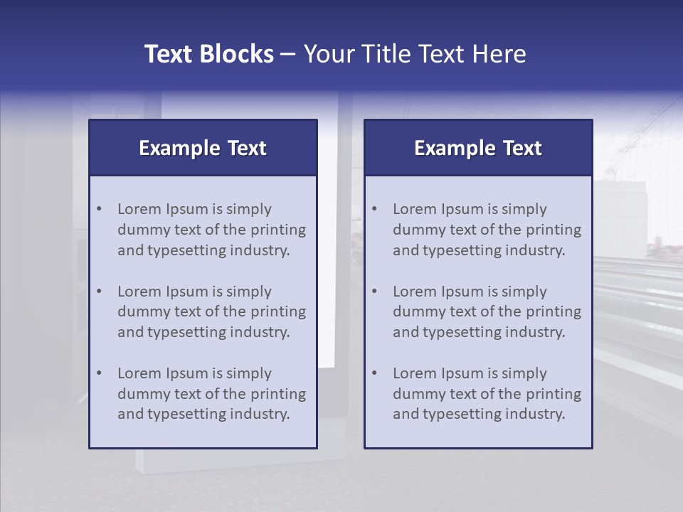 Poster Travel Stop PowerPoint Template