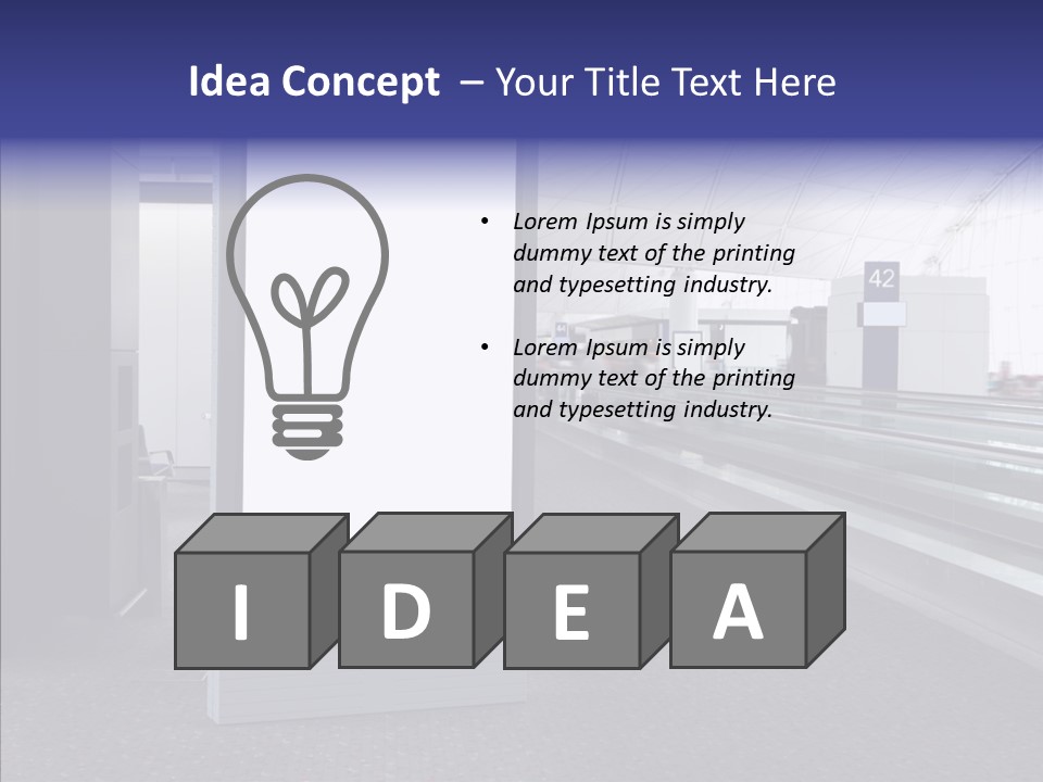 Poster Travel Stop PowerPoint Template