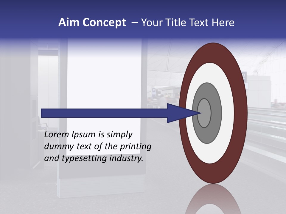 Poster Travel Stop PowerPoint Template