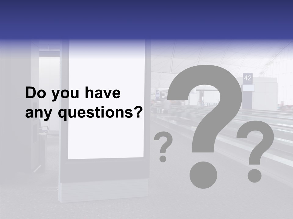 Poster Travel Stop PowerPoint Template