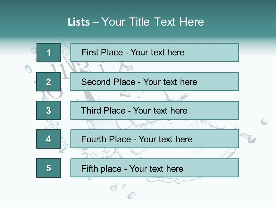 Movement Freshness Conceptual PowerPoint Template