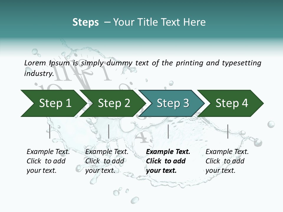 Movement Freshness Conceptual PowerPoint Template